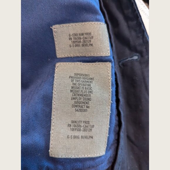 G-STAR - Blue shirt jacket - Sz L - Picture 9 of 10